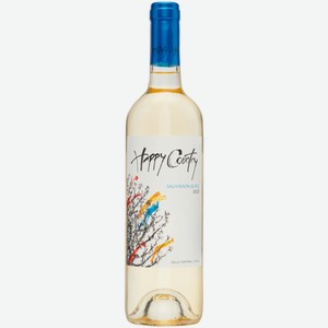 Вино Happy Country Sauvignon Blanc белое сухое 0,75 л