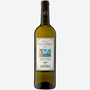 Вино Chateau du Cornet Blanc белое сухое 0,75 л