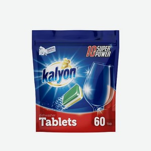 Таблетки Kalyon Для посудомоечной машины 10 Super power
