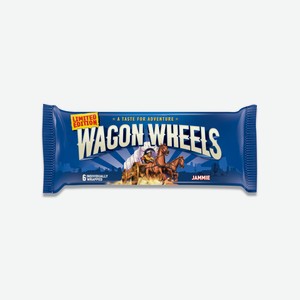 Печенье Wagon Wheels Jammie суфле-джем-шоколадная глазурь, 229г Великобритания