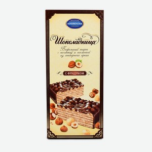 Торт вафельный Коломенское  Шоколадница с фундуком  Коломенское пк 230 г Россия