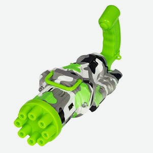 Мыльная пушка BONDIBON со световыми эффектами цвет зелёный камуфляж серия Наше лето