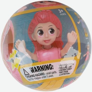 Игрушка ZJM мини-кукла с мебелью в шаре в ассортименте