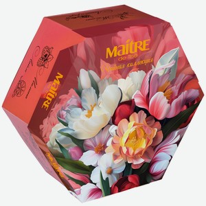 Чай Maitre de The Пионы ассорти пакетированный (2г x 60шт), 120г Россия