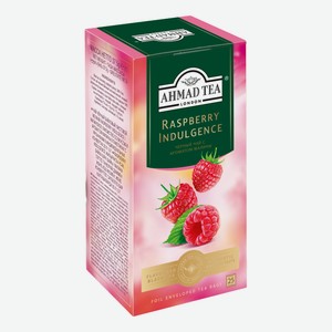 Чай черный Ahmad Tea Малиновое лакомство (1.5г x 25шт), 37.5г Россия