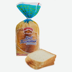 Хлеб  Щелковохлеб  Тостовый молочный нарезка