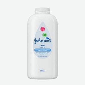 Присыпка для новорожденных Johnsons под подгузник 500г