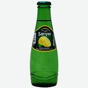 Напиток безалкогольный SARIYER с ароматом лимона газированный, 200 мл