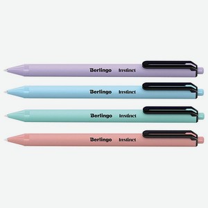 Ручка шариковая автоматическая Berlingo Instinct Синяя CBm_07742