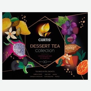 Чайный набор Curtis Dessert Tea Collection ассорти 6 вкусов, 53 г