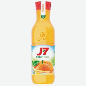 Сок охлажденный Дж7 апельсин ВБД п/б, 850 мл