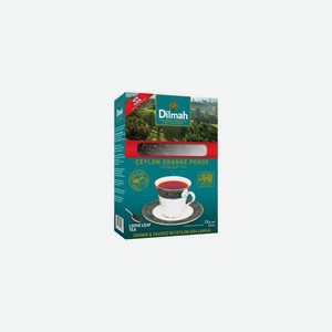 Чай <Dilmah> цейлонский черный 25*2г 50г Шри Ланка