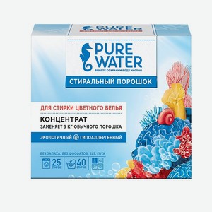 Стиральный порошок Pure Water для цветного белья 800 г