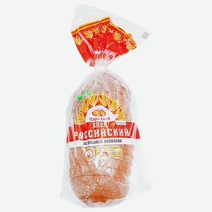 Хлеб 0,6 кг Российский нарезной рж/пш п/эт