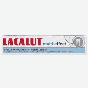 Зубная паста 75 мл LACALUT multi-effect 5в1 к/уп