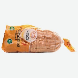 Батон Нижегородский хлеб Подмосковный пшеничный в нарезке, 400 г
