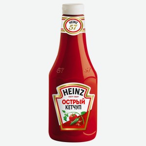 Кетчуп Heinz Острый 800 г, пластиковая бутылка