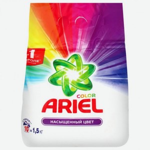 Стиральный порошок 1,5 кг Ariel Color & Style Automat Для всех типов стиральных машин м/уп