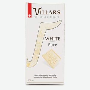 Шоколад Villars белый с ванилью