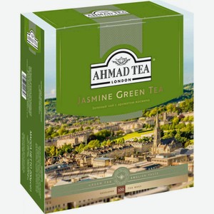 Чай зеленый Ahmad Tea с жасмином, 100×2 г