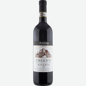 Вино Aretino Tipici Chianti Riserva красное сухое 13 % алк., Италия, 0,75 л