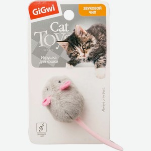 Игрушка для кошек GiGwi мышь с электронным чипом, 6 см