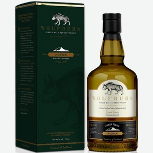 Виски Волфбёрн Морвен п/у, 46%, 0.7л, Шотландия