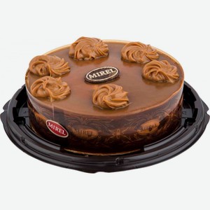 Торт бисквитный Mirel Карамельный на сгущёнке, 700 г