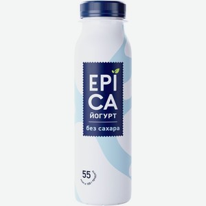 Йогурт питьевой EPICA натуральный 2,9% без змж, Россия, 260 г