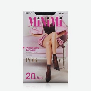 Женские капроновые носки Minimi Pois 20den Nero