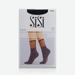 Женские матовые носки Sisi Punto 70den Nero