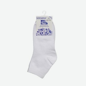 Женские укороченные носки Good Socks C444 Белый р.23