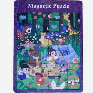 Магнитный пазл Play Kingdom «Животные на природе» 30 штук