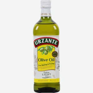 Масло оливковое Urzante Extra Light рафинированное с добавлением нерафинированного, 1 л