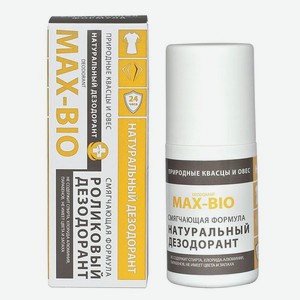 Натуральный дезодорант Max-F Deodrive MAX-BIO «Смягчающая формула» на основе природных квасцов и экстракта овса