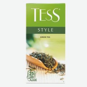Чай «TESS» Style, зеленый, 25 пакетиков