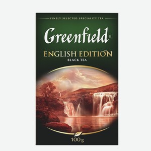 Чай «Greenfield» English Edition черный листовой, 100 г