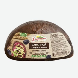 Хлеб <Заварной с черносливом> 250г Хлебозавод №4