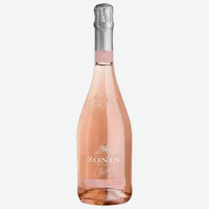 Вино игристое Zonin Prosecco розовое брют 0,75 л