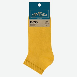 Носки мужские Omsa for Men ECO 402 Colors укороченный Giallo, р. 45-47