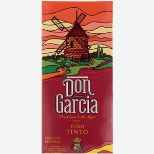 Вино Don Garcia красное сухое 11% 1л