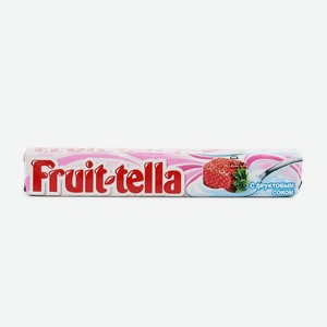 Конфеты Fruittella жевательные со вкусом клубничного йогурта