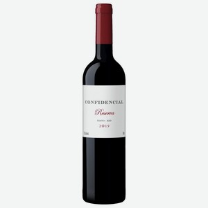 Вино Confidencial Reserva красное полусухое 13.5% 0.75л