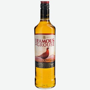 Виски THE FAMOUS GROUSE шотландский купажированный алк.40%, Великобритания, 0.7 L