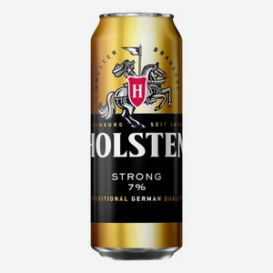 Пиво Holsten Strong светлое фильтрованное пастеризованное 450 мл