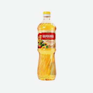 Растительное масло <Каролина> подсолн рафинир дезодор выморож Первый Сорт 0.8л пластик Россия