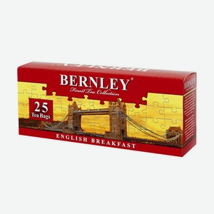 Чай, Bernley, 25 пакетиков, 50 г