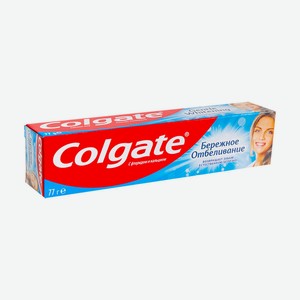 Зубная паста  Бережное отбеливание , Colgate, 77 г