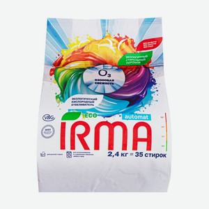 Экологичный стиральный порошок  IRMA Automat , 2,4 кг