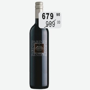Вино Парини Монтепульчано Д Абруццо крас.п/сух. 13% 0,75л DOC